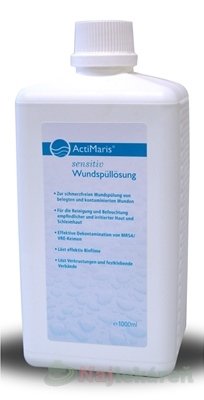 ActiMaris Sensitiv roztok na výplach a hojenie rán na kožu a slinice 1000 ml ActiMaris www.bohre.sk