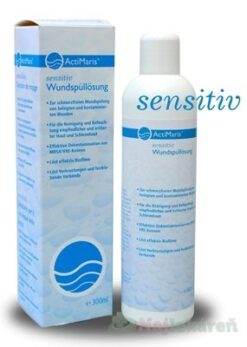 ActiMaris Sensitiv roztok na výplach a hojenie rán na kožu a sliznice 300 ml ActiMaris www.bohre.sk