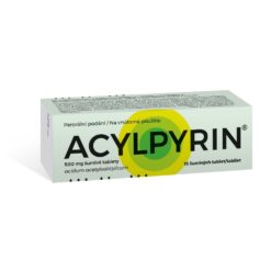 Acylpyrin 500mg proti bolesti a horúčke 15 šumivých tabliet Herbacos www.bohre.sk