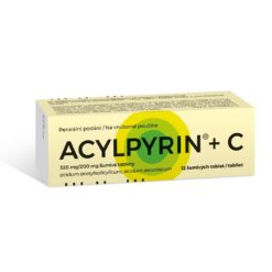Acylpyrin + C proti bolesti a horúčke 12 šumivých tabliet Herbacos www.bohre.sk
