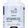 Adelle Davis Vitamín B3 Niacínamid 400 mg 60 kapsúl Adelle Davis www.bohre.sk
