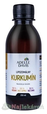 Adelle Davis liposomálny kurkumín 200 ml Adelle Davis www.bohre.sk