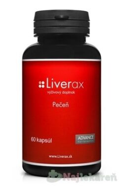 Advance nutraceutics liverax 60 kapsúl ADVANCE www.bohre.sk