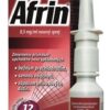 Afrin 0,5 mg/ml nosový sprej proti nádche 15ml Afrin www.bohre.sk