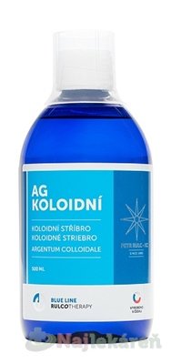 Ag koloidní stříbro kosmetikum 500 ml Petr rulc - kc www.bohre.sk