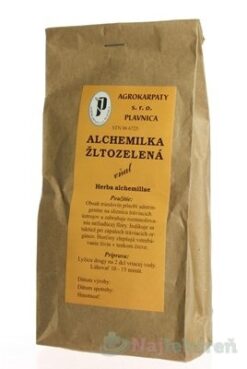 Agrokarpaty ALCHEMILKA ŽLTOZELENÁ vňať bylinný čaj 50 g Agrokarpaty www.bohre.sk