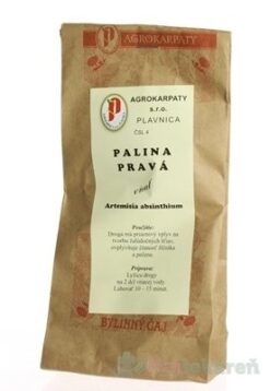 Agrokarpaty čaj PALINA PRAVÁ bylinný čaj 30 g Agrokarpaty www.bohre.sk