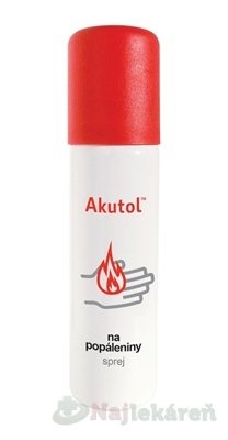 Akutol sprej na popáleniny 50 ml Akutol www.bohre.sk