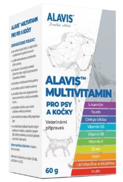 Alavis Multivitamin pre psy a mačky 60 g ALAVIS www.bohre.sk