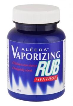 Aléeda Vaporizing Rub Menthol masážny balzam 150 ml ALÉEDA www.bohre.sk
