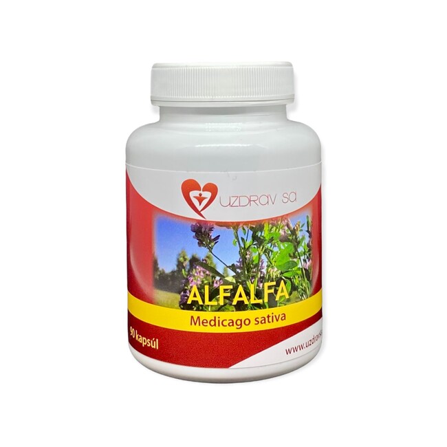 Alfalfa - lucerna 90 cps UZDRAV SA s.r.o. www.bohre.sk