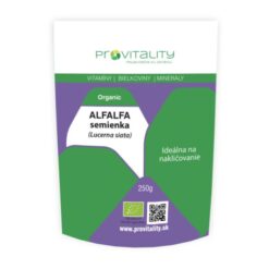 Alfalfa semienka Raw Organic Provitality www.bohre.sk