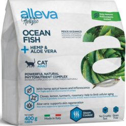Alleva HOLISTIC cat adult ocean fish granule pre mačky 0,4kg Alleva www.bohre.sk