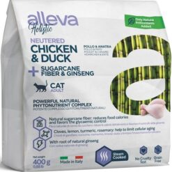 Alleva HOLISTIC cat hairball granule pre dlhosrsté mačky 0,4kg Alleva www.bohre.sk