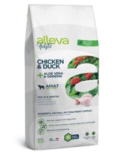 Alleva HOLISTIC dog adult maxi chicken & duck 12kg Alleva www.bohre.sk