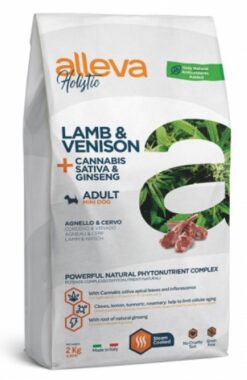 Alleva HOLISTIC dog adult mini lamb & venison 2kg Alleva www.bohre.sk