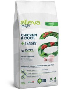 Alleva HOLISTIC dog puppy & junior medium chicken 12kg Alleva www.bohre.sk