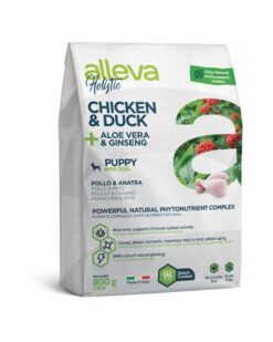Alleva HOLISTIC dog puppy & junior mini chicken 0,8kg Alleva www.bohre.sk