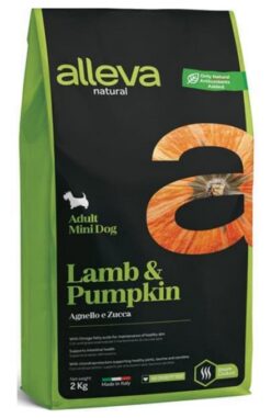 Alleva NATURAL dog adult mini lamb & pumpkin 2kg Alleva www.bohre.sk