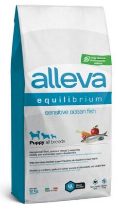 Alleva SP EQUILIBRIUM dog puppy sensitive all breeds ocean fish 12kg Alleva www.bohre.sk