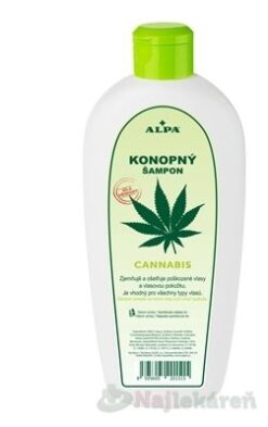 Alpa konopný šampón na vlasy 430 ml Alpa www.bohre.sk