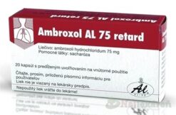 Ambroxol AL 75 retard na horné dýchacie cesty 20 cps Ambroxol www.bohre.sk