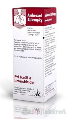 Ambroxol AL kvapky gtt.por.1 x 50 ml Ambroxol www.bohre.sk