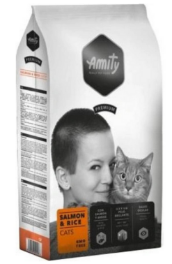 Amity CATS Premium Salmon and Rice granule pre dospelé mačky losos s ryžou 10kg Amity www.bohre.sk