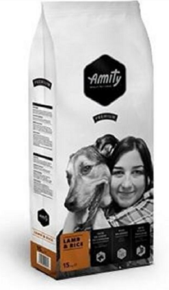 Amity Premium Lamb and Rice granule pre dospelé psy jahňa s ryžou 15kg Amity www.bohre.sk