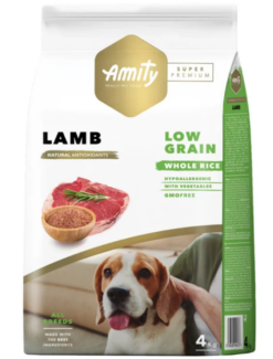 Amity Super Premium LG Lamb granule pre dospelé psy 4kg Amity www.bohre.sk
