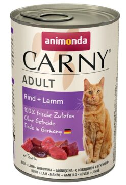 Animonda CARNY® cat Adult hovädzie a jahňa 6 x 400g konzerva ANIMONDA www.bohre.sk