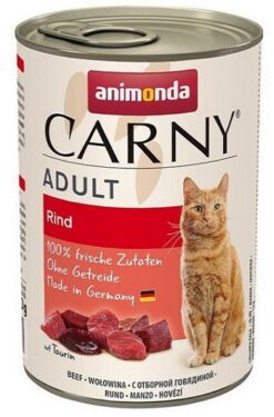 Animonda CARNY® cat Adult hovädzie mäso a morka konzervy pre mačky 12x400g ANIMONDA www.bohre.sk
