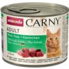 Animonda CARNY® cat Adult hovädzie, morka a králik konzervy pre králiky 6x200g ANIMONDA www.bohre.sk