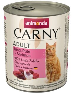 Animonda CARNY® cat Adult hovädzie, morka a krevety konzervy pre mačky 6x800g ANIMONDA www.bohre.sk