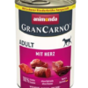 Animonda GRANCARNO® dog adult srdiečka konzervy pre dospelých psov 6 x 400g  www.bohre.sk