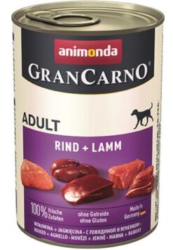 Animonda Gran Carno Adult hovädzie & jahňacie 6 x 400 g ANIMONDA www.bohre.sk