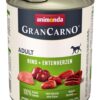 Animonda Gran Carno Adult hovädzie & kačacie srdiečka 6 x 800 g ANIMONDA www.bohre.sk