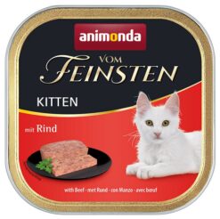 Animonda Vom Feinsten cat Kitten hovädzie vaničky pre mačiatka 16x100g ANIMONDA www.bohre.sk