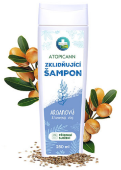 Annabis ATOPICANN Upokojujúci šampón 250ml Area420 www.bohre.sk