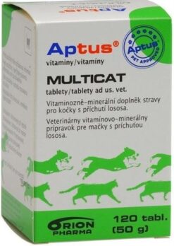 Aptus MULTICAT multivitamínové tablety pre mačky 120 tabliet Aptus www.bohre.sk