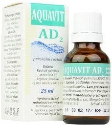 AquaVIT AD2 sol 25 ml Aquavit www.bohre.sk