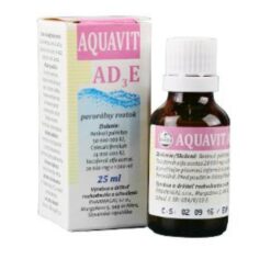 Aquavit AD3E perorálny roztok pre zvieratá 25ml Aquavit www.bohre.sk