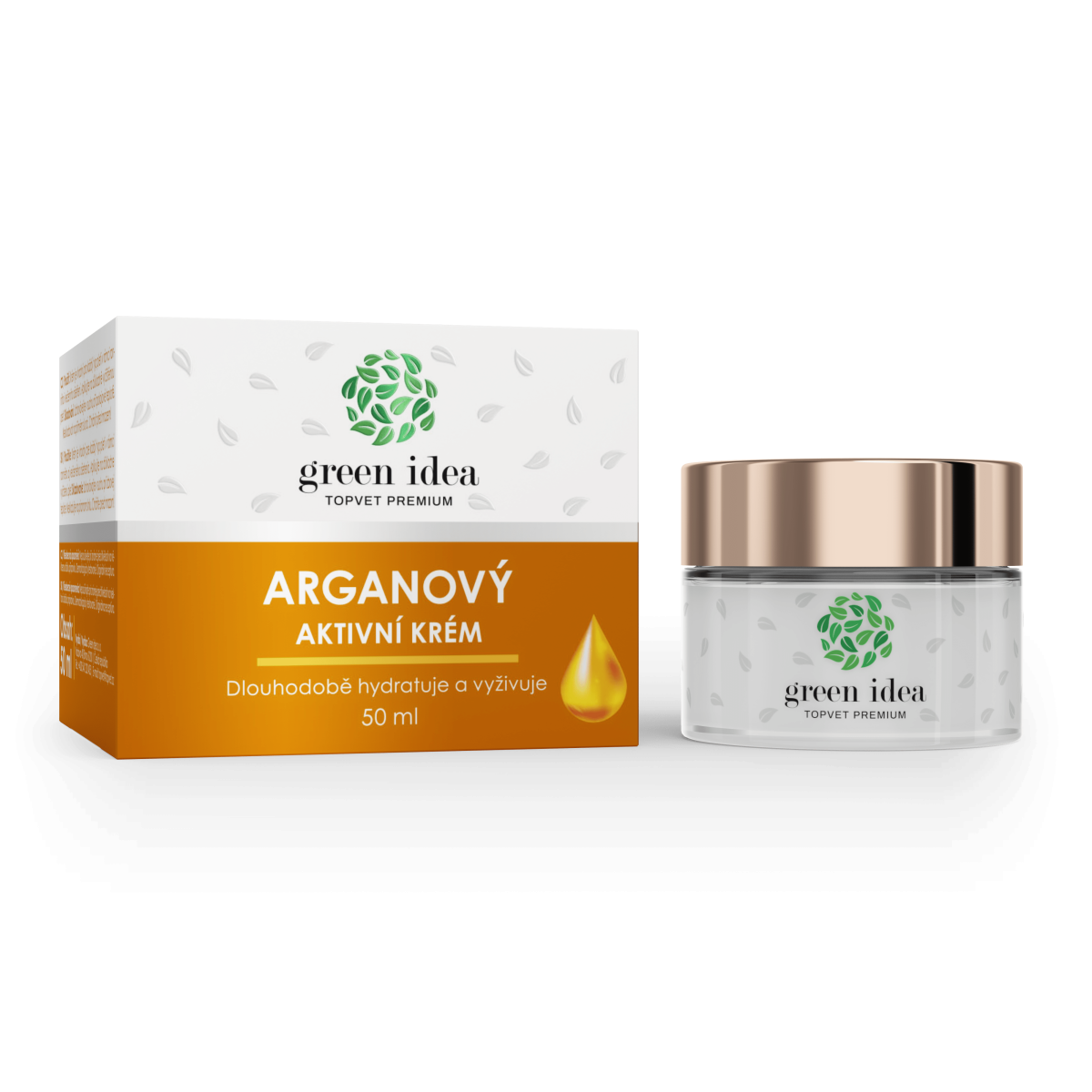 Arganový aktívny krém 50 ml - Green idea Green idea www.bohre.sk