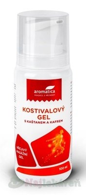 Aromatica KOSTIHOJOVÝ GÉL Hrejivý na kĺby a svaly 100 ml Aromatica www.bohre.sk