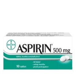 Aspirin tbl.10 x 500 mg Aspirin www.bohre.sk