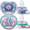 Avent Philips šidítko Ultra air Obrázek 2ks ružová PHILIPS AVENT www.bohre.sk