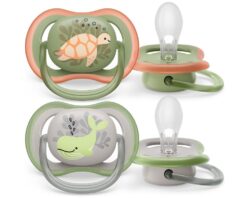 Avent Philips šidítko Ultra air Obrázek 2ks zelená PHILIPS AVENT www.bohre.sk
