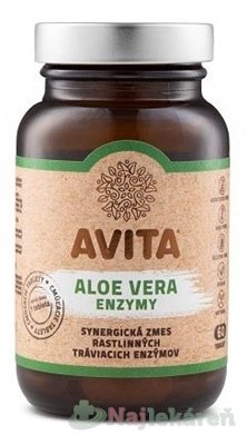 Avita ALOE VERA ENZYMY 60 tabliet Avita www.bohre.sk