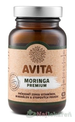 Avita International Moringa Premium 60 tabliet Avita www.bohre.sk