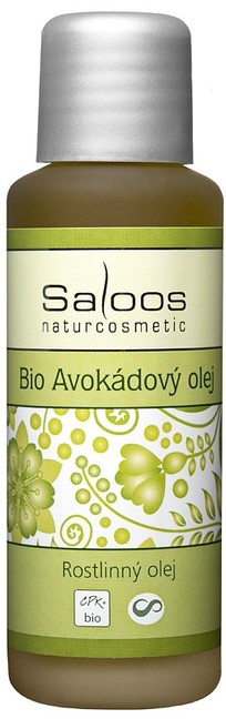 Avokádový olej - BIO avokádový olej Saloos Naturcosmetic www.bohre.sk